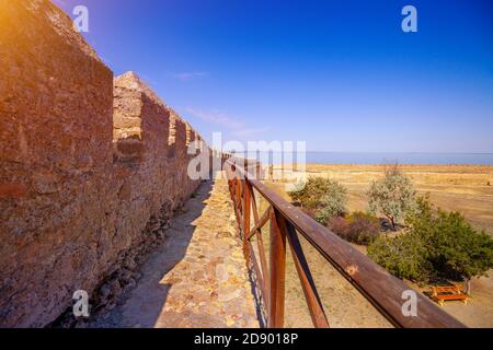 Alte Akkerman Festung in Bilhorod-Dnistrovskyi Stadt in Odessa Region. Ukraine Stockfoto