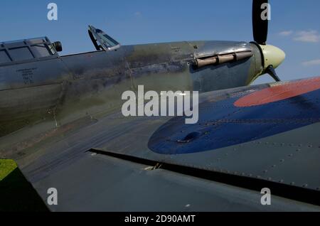 Hawker Sea Hurricane 1b G-BktH, Z7015 Stockfoto