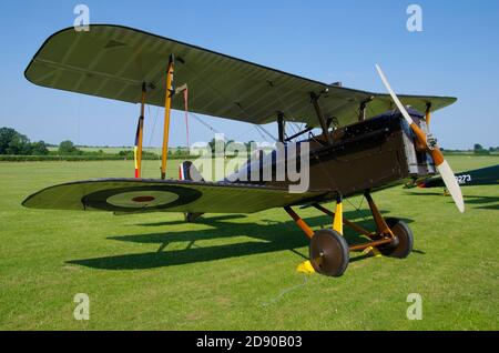 SE5a, F904, G-EBIA, Shuttleworth Collection, Stockfoto