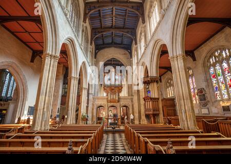 Oxford University Church oder University Church of St Mary the Virgin oder St Mary's oder SMV High Street Oxford Oxfordshire England UK GB Europe Stockfoto