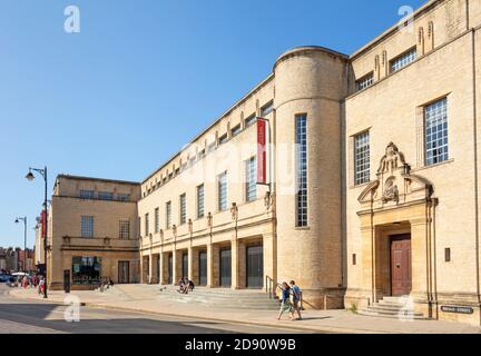 Die Weston Library Teil der Bodleian Library, der wichtigsten Forschungsbibliothek der Universität Oxford, Oxford Oxfordshire England GB Europa Stockfoto