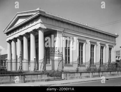 Kahal Kadosh Beth Elohim Synagoge. Stockfoto