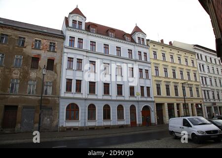 Goerlitz Sachsen ehemaliges Hotel Monopol Postplatz 9 Stockfoto