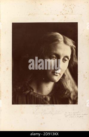Julia Jackson von Julia Margaret Cameron. Stockfoto