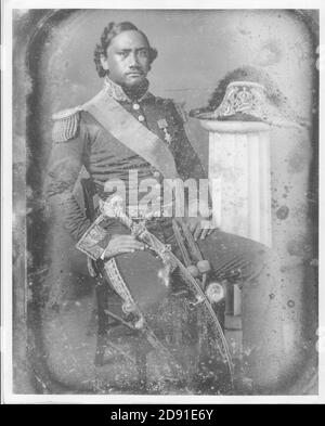 Kamehameha IV, Daguerreotypie von B. Jay Antrim Stockfoto