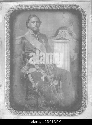 Kamehameha IV, Daguerreotypie von B. Jay Antrim (1). Stockfoto