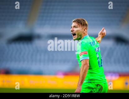 Ciro unbeweglich der SS Lazio während der Serie A 2020/21 Spiel zwischen Turin FC gegen SS Lazio im Olimpico Grande Torino Stadium, Turin, Italien auf Nove C Stockfoto