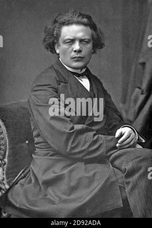 ANTON RUBINSTEIN (1829-1894) Russisch pianist.composer und Dirigent Stockfoto