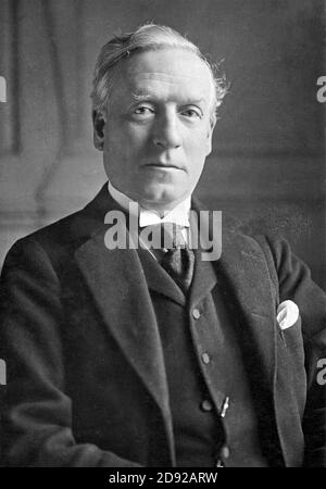 HERBERT ASQUITH (1852-1928) britischer liberaler Staatsmann um 1905 Stockfoto