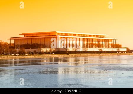 John F. Kennedy Zentrum für darstellende Kunst in Washington DC Stockfoto