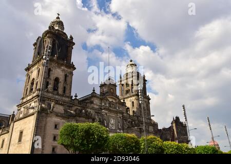 Mexico City Metropolitan Cathedral ist der Sitz der katholischen Kirche Erzbistum Mexiko Stockfoto