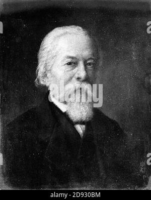 Karel Javurek 30. 1815-24. 3. 1909 - Vlastni podobizna. Stockfoto