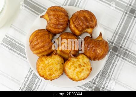 Brasilianisches Käsebrot oder pao de queijo Stockfoto