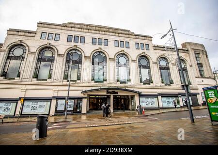 BEATTIES SCHLIESSUNG WOLVERHAMPTON OKTOBER 2020 Stockfoto
