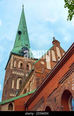 St. James Kathedrale in der Altstadt, Riga, Lettland Stockfoto