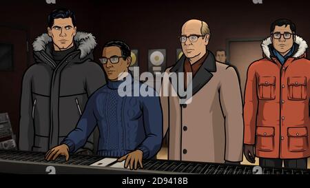 Archer Von Links Cyril Figgis Stimme Chris Parnell Lana Kane Stimme Aisha Tyler Sterling Archer Stimme H Jon Benjamin Helping Hands Saison 11 Ep 1103 Ausgestrahlt Am 23 September 2020 C Fx