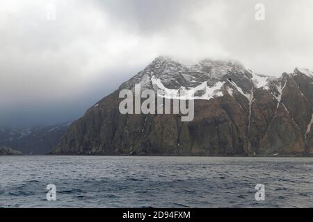 Medny Island, Commander Islands, Russland 30. Mai 2012 Stockfoto