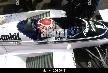 1982 Grand Prix Training Belgien in Zolder Stockfoto