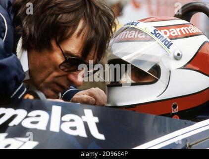 1982 Grand Prix Training Belgien in Zolder Stockfoto