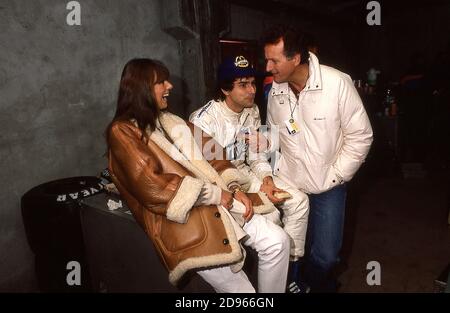 1982 Grand Prix Training Belgien in Zolder Stockfoto