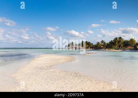 Kuba, Provinz Ciego de Avila, Jardines del Rey, Cayo Guillermo, Playa El Paso Stockfoto