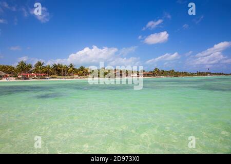 Kuba, Provinz Ciego de Avila, Jardines del Rey, Cayo Guillermo, Playa El Paso Stockfoto