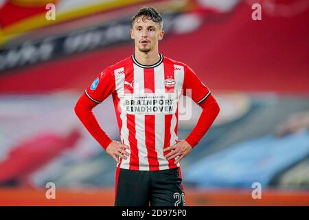 Olivier Boscagli vom PSV Eindhoven während der niederländischen Meisterschaft Eredivisie Fußballspiel zwischen PSV und ADO Den Haag am 01. November 2020 bei C Stockfoto