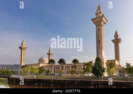 Tengku Ampuan Jemaah Moschee ist eine königliche Moschee benannt nach, und gebaut in Erinnerung an Sultan von Selangor verstorbenen Großmutter. Stockfoto