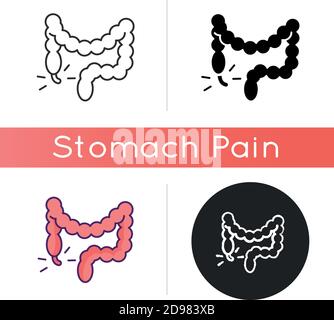 Symbol „Appendizitis“ Stock Vektor