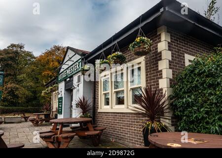 Little Mester Pub in Dinnington, England Stockfoto