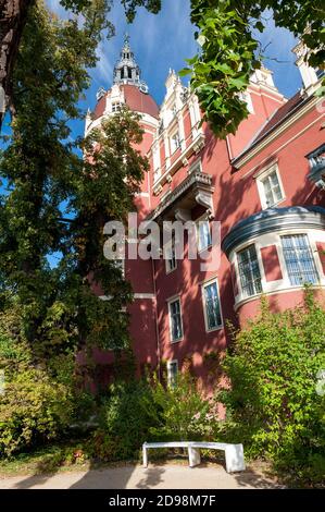 Schloss Muskau, Muskauer Park, obere Lausitz, Deutschland Stockfoto