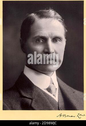 ANDREW BONAR LAW (1858-1923) englischer konservativer Politiker um 1910 Stockfoto