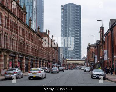 Deansgate Square von Great Northern Stockfoto