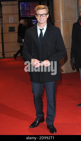 Simon Baker nimmt an der britischen Filmpremiere von 'I Give IT A Year' im Londoner Odeon West End Teil. 24. Januar 2013 © Paul Treadway Stockfoto