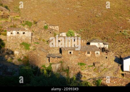 Drave Dorf in Arouca Serra da Freita Berg, Portugal Stockfoto