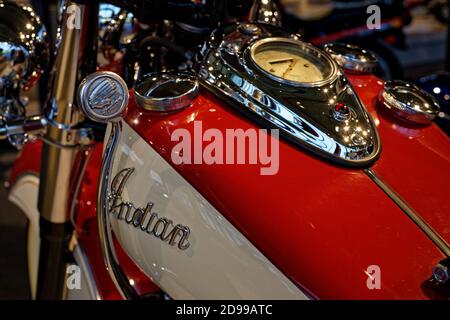 Die Menge an Sehenswürdigkeiten im Barber Motorsports Museum scheint endlos. Es ist für jeden etwas dabei. Stockfoto