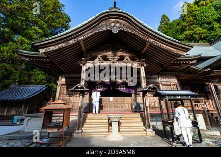 Tempel 35 Kiyotakiji - Kiyotakiji ist bekannt als der 'Clean Waterfall Temple'. Der Name des Tempels, Kiyotaki reinen Wasserfall kommt von der Legende, dass Kob Stockfoto