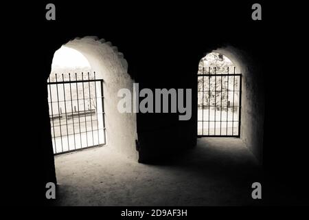 Rang ghar sibsagar assam, ist ein zweistöckiges Gebäude, das einst als königlicher Sport-Pavillon diente Stockfoto