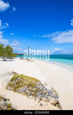 Kuba, Holguin Provinz, Playa Guardalvaca Stockfoto