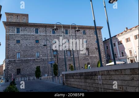 terni,italien september 01 2020:Rathaus von terni von der aus gesehen Seite Stockfoto