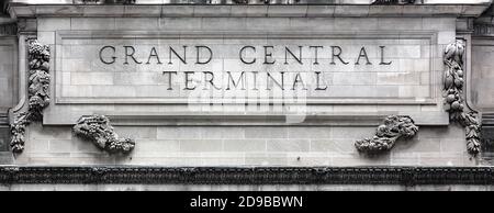 NEW YORK, USA - 02. Mai 2016: Das Grand Central Terminal ist ein S-Bahn-Terminal an der 42nd Street und Park Avenue in Midtown Manhatta Stockfoto