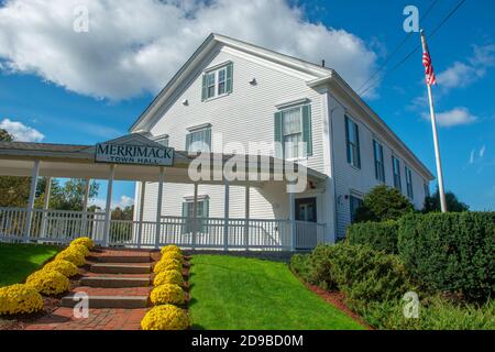 Merrimack Rathaus am 49 Baboosic Lake Rd in Merrimack, New Hampshire, USA. Stockfoto