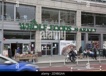 Whole Foods Market auf der 14th Street am Union Square in Manhattan, New York City. Stockfoto