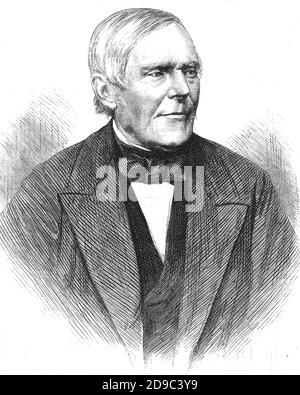 CHARLES GREEN (1785-1870) englischer Ballonfahrer Stockfoto