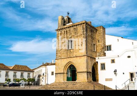 Die Kathedrale von Faro an der Algarve, Portugal Stockfoto