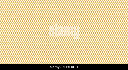 Honeycomb Sechseck Hintergrund Muster. Vektor isolierte Textur. Stock Vektor
