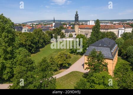 Reithaus im Park an der Ilm in Weimar Stockfoto