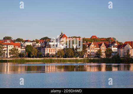 Geographie / Reisen, Deutschland, Mecklenburg-Vorpommern, Schwerin, Altstadt, Burgsee, Additional-Rights-Clearance-Info-not-available Stockfoto