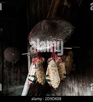 Brückendorf im Bezirk zhongyang von Guangxi Stockfoto