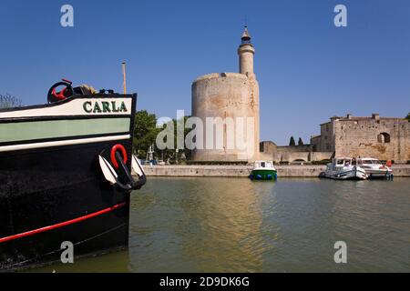 Geographie / Reisen, Frankreich, Languedoc-Roussillon, Aigues-Mortes, Tour de Constance in Aigues-Mortes, C, Additional-Rights-Clearance-Info-not-available Stockfoto